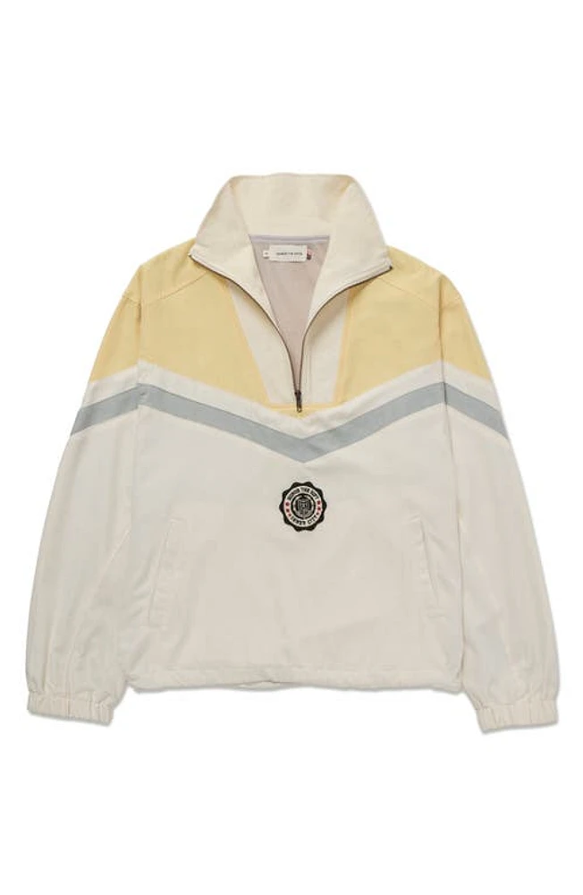 HONOR THE GIFT Chevron Half Zip Anorak Bone at Nordstrom,