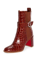 Christian Louboutin Croc Embossed Chelsea Boot at Nordstrom,