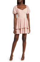 All Favor Crinkle Tiered Minidress at Nordstrom,