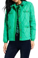 NIC+ZOE Onion Quilted Mixed Media Puffer Jacket at Nordstrom,