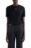 Givenchy 4G Draped Back T-Shirt Black at Nordstrom,