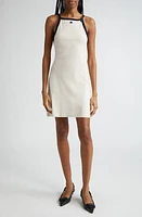 Courrèges Buckle Strap Cotton Knit Dress at Nordstrom,