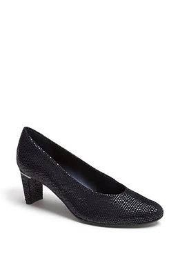 VANELi 'Dayle' Pump Navy Print Leather at Nordstrom,