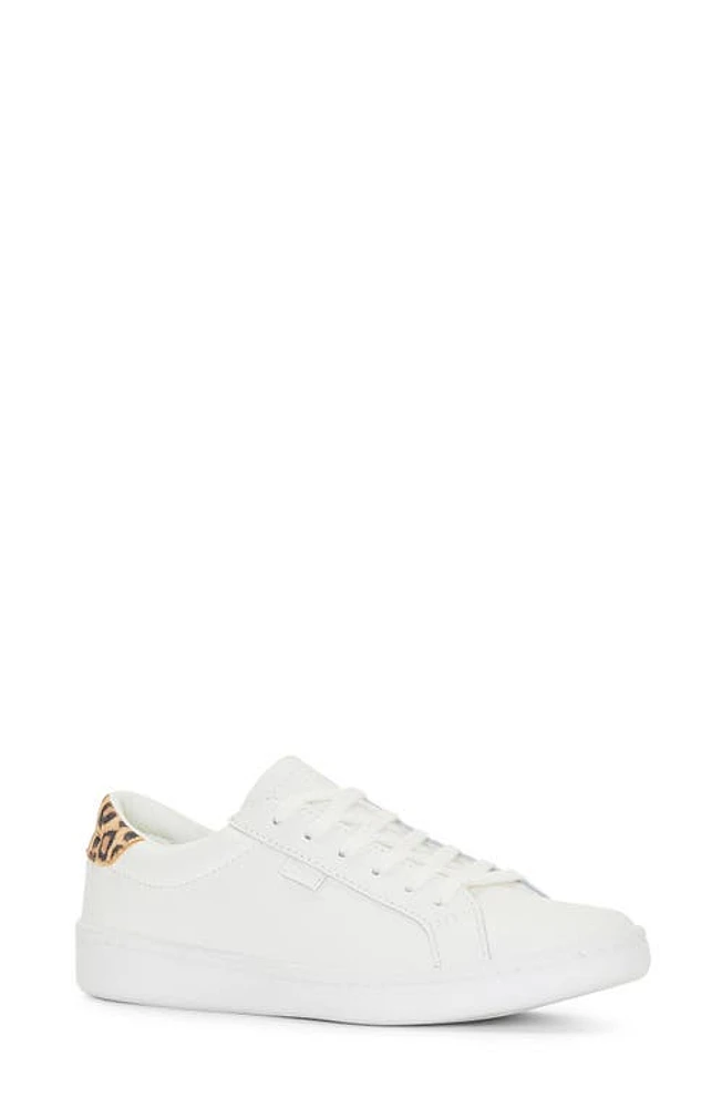 Keds Ace Leo Leather Sneaker White/Tan at Nordstrom,