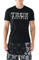 True Religion Brand Jeans Paisley Logo Graphic T-Shirt at Nordstrom,