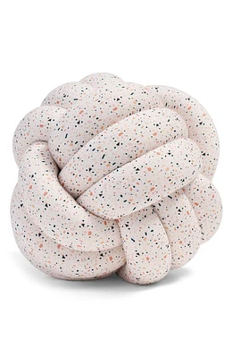 Bearaby Hugget Knot Organic Cotton Accent Pillow in Terrazzo at Nordstrom