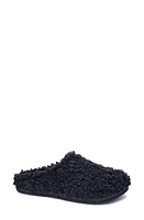 Dirty Laundry Sierras Teddy Faux Shearling Slipper in Black at Nordstrom, Size 7