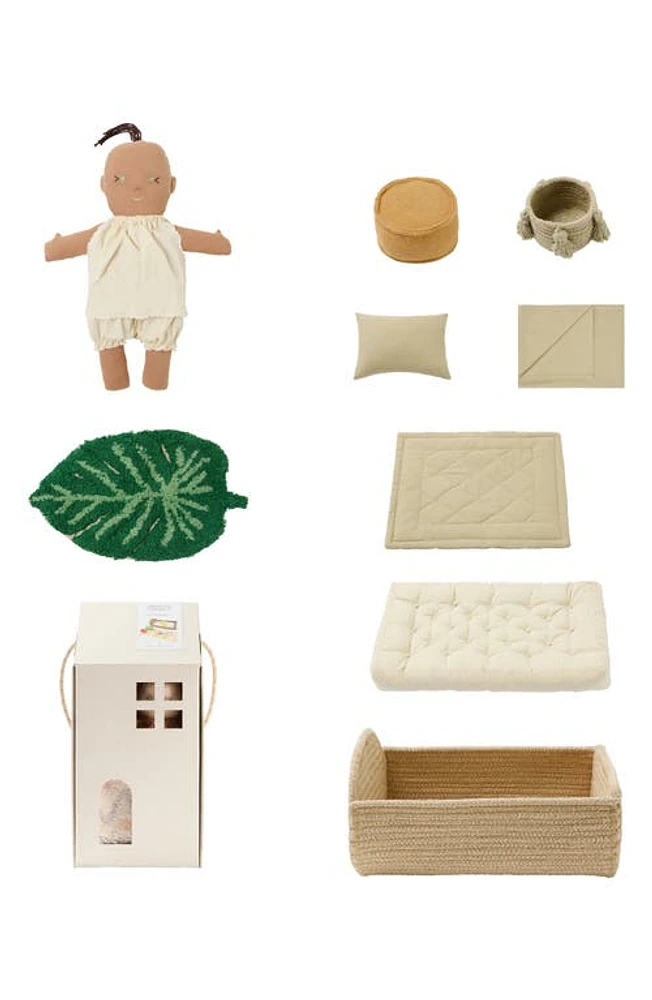 Lorena Canals Mini Lorean Sana Doll Playset in Multicolor at Nordstrom