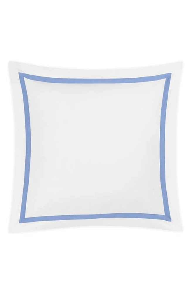 Matouk Lowell Egyptian Cotton Euro Sham in Azure at Nordstrom