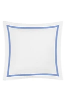 Matouk Lowell Egyptian Cotton Euro Sham in Azure at Nordstrom