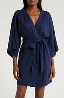 Nordstrom Vacation Linen Blend Robe at Nordstrom,