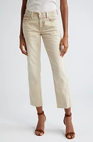 L'AGENCE Milana Stovepipe Ankle Straight Leg Jeans Sand Dune at Nordstrom,