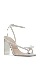 ALDO Pepela Ankle Strap Sandal White at Nordstrom,