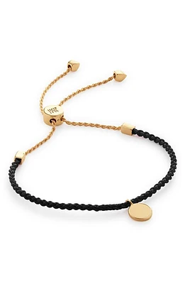 Monica Vinader Linear Disc Friendship Bracelet in 18K Gold Vermeil at Nordstrom