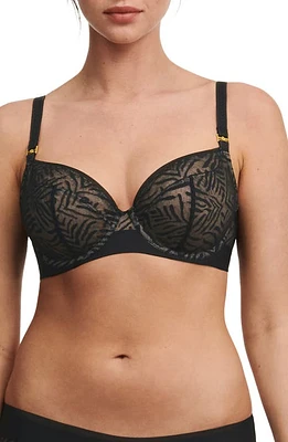 Chantelle Lingerie Graphic Allure Underwire Plunge Bra at Nordstrom,