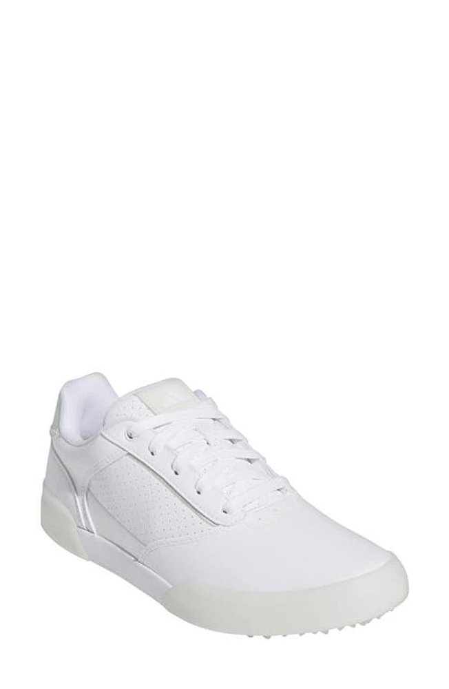 adidas Golf Retrocross Spikeless Shoe White/Crystal Jade at Nordstrom,