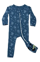 Bellabu Bear Convertible Footie Blue at Nordstrom,