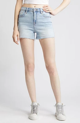 HIDDEN JEANS Cutoff Denim Shorts Medium Wash at Nordstrom,