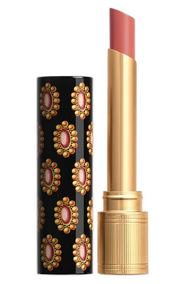 Gucci Rouge de Beauté Brillant Glow & Care Lipstick in 112 Sally Soft Honey at Nordstrom