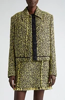 Jason Wu Collection Tweed Jacket Black/Yellow at Nordstrom,