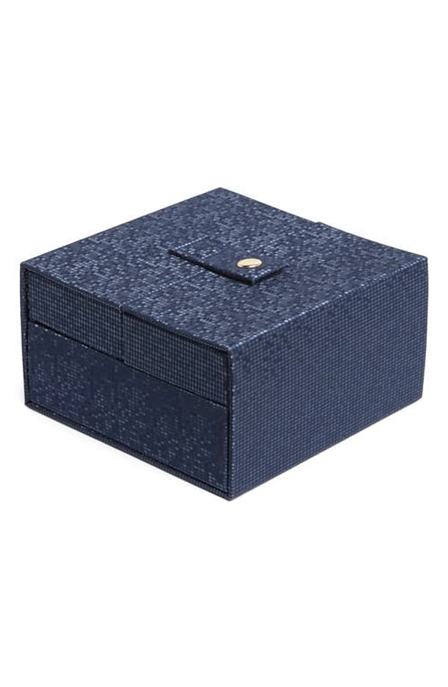 Nordstrom 4-Panel Fold-Up Travel Box in Navy Pixels at Nordstrom