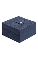 Nordstrom 4-Panel Fold-Up Travel Box in Navy Pixels at Nordstrom