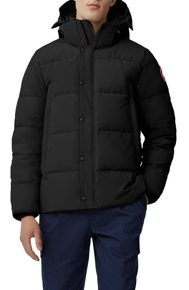 Canada Goose Wydham Water Repellent 625 Fill Power Down Parka Black at Nordstrom,