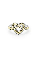 LAGOS Beloved Heart Ring in Silver And Gold at Nordstrom, Size 8