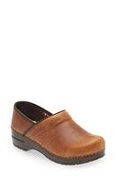 Sanita Errol Leather Clog Cognac at Nordstrom,