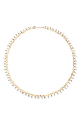 Lana Nude Solo Diamond Collar Necklace in Yellow Gold at Nordstrom