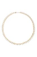 Lana Nude Solo Diamond Collar Necklace in Yellow Gold at Nordstrom