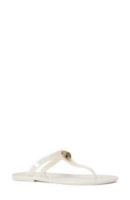 Kurt Geiger London Maddison Eagle Head Sandal Natural at Nordstrom,