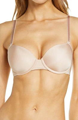 Natori Cushioned Comfort Contour Underwire Bra Lt Mocha at Nordstrom,