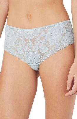 Etam Cozy Lace Briefs Blue at Nordstrom,