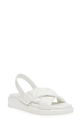 Anne Klein Artise Slingback Wedge Sandal Smooth at Nordstrom,