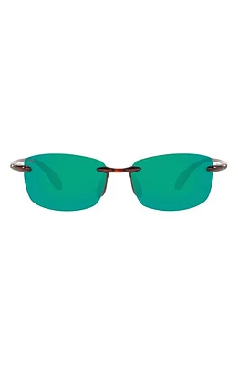 Costa Del Mar 60mm Polarized Sunglasses in Dk Tort at Nordstrom