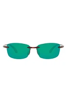 Costa Del Mar 60mm Polarized Sunglasses in Dk Tort at Nordstrom