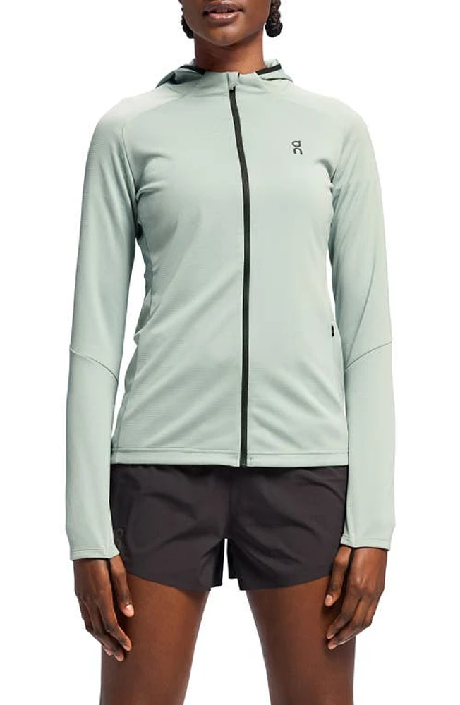 On Climate Zip Hoodie Cobble at Nordstrom,