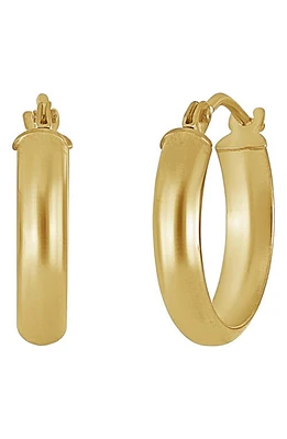 Bony Levy 14K Gold Wide Huggie Hoops in Yellow Gold at Nordstrom