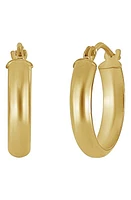 Bony Levy 14K Gold Wide Huggie Hoops in Yellow Gold at Nordstrom