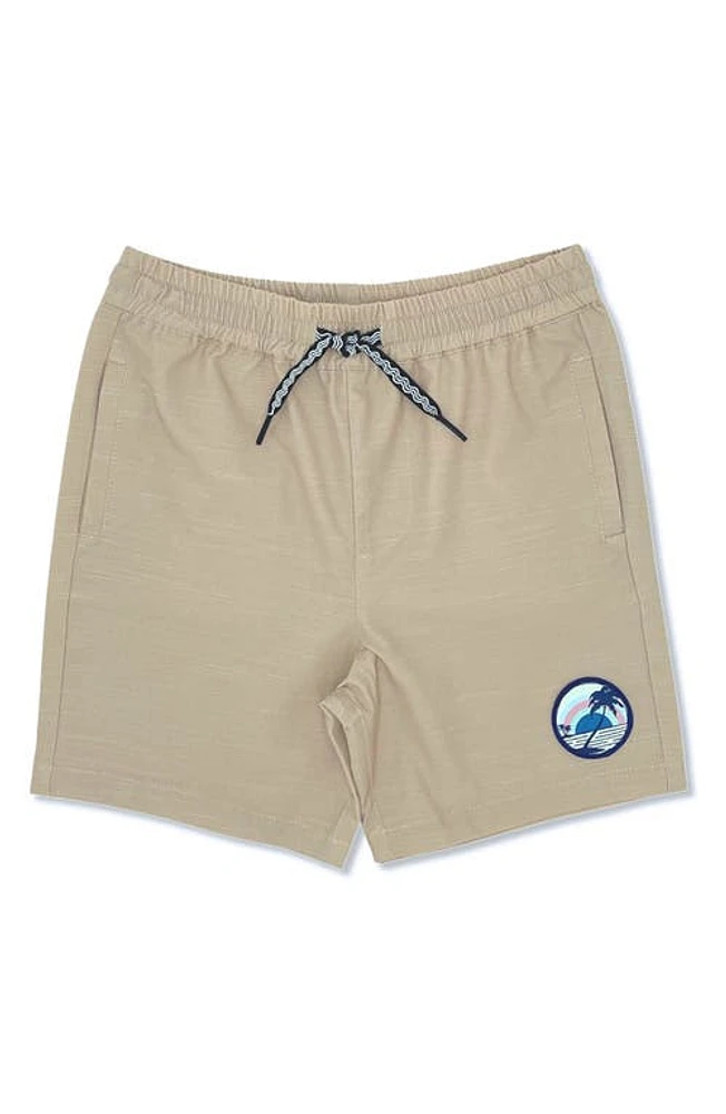 Feather 4 Arrow Kids' Seafarer Hybrid Shorts Toasted Almond at Nordstrom,