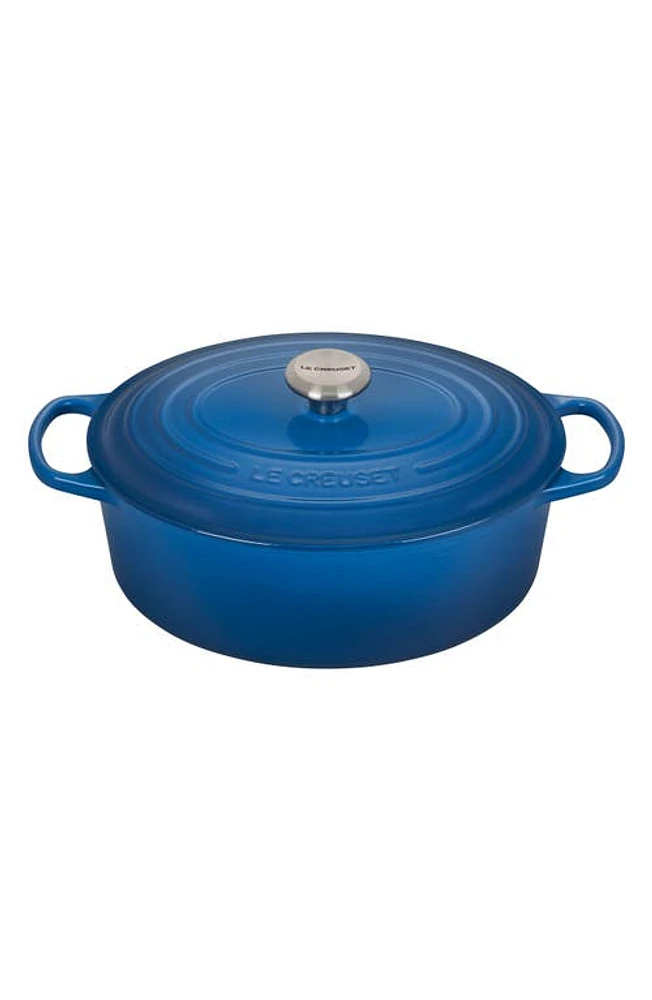 Le Creuset Signature 9.5-Quart Oval Cast Iron Dutch Oven in Marseille at Nordstrom