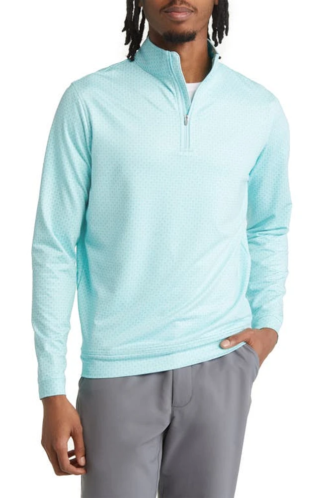 Peter Millar Perth Pina Skullada Performance Pullover Celeste at Nordstrom,