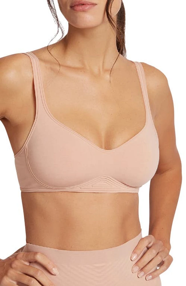 Wolford Cotton Contour 3W Wireless Bra at Nordstrom,