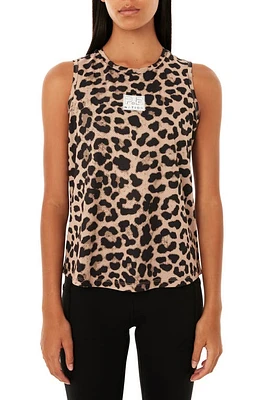 P. E Nation Downforce Air Form Tank Animal Print at Nordstrom,