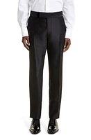 TOM FORD Atticus Organza Reverse Twill Tuxedo Pants Black at Nordstrom, Us