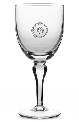 Juliska Berry & Thread Wine Glass in Clear at Nordstrom