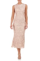 JS Collections Meli Soutache Cocktail Midi Dress at Nordstrom,