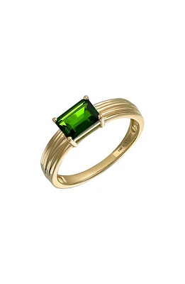 Bony Levy 14K Gold Chrome Diopside Ring Yellow at Nordstrom,