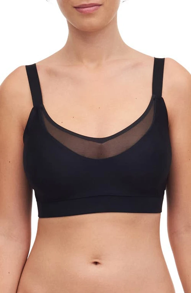 Chantelle Lingerie Everyday Comfort Low Impact Spacer Sports Bra in Black-11 at Nordstrom, Size Large